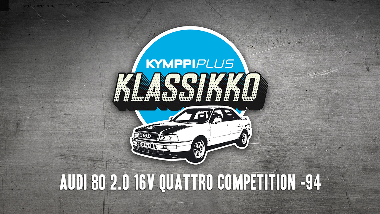 KymppiPlus Klassikko: Audi 80 Quattro Competition
