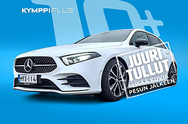 Mercedes-Benz A 180 A Business AMG ** AMG-Paketti / Kamera / LED / Koukku** - Mercedes A 180 AMG 2021 – huollettu, ketjukone, kattavat varusteet ja kahdet renkaat.