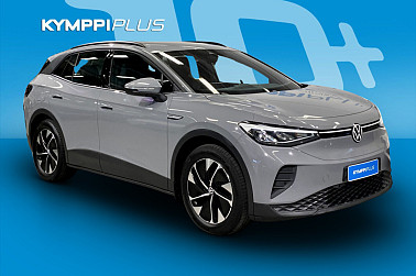 Volkswagen ID.4 Pro Performance 150 kW, akku 77 kWh ** Vetokoukku / ACC / LED / 1 Omistaja / CarPlay ** - Tehokas sähköauto, pitkä toimintamatka, lämpöpumppu ja kattavat mukavuusvarusteet.