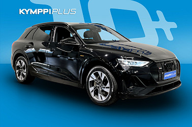 Audi e-tron S line 55 quattro ** Adapt.vakkari / Sähköpenkit / Peruutuskamera ** - Tyylikäs S-Line juuri huollettuna! Huippukuntoinen akku, SoH 98,67%