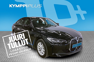 BMW i4 eDrive40 ** 2x renkaat ja vanteet / Adapt. vakkari / Shadow Line ** - RAHOITUSKORKO tähän autoon vain 3,89% - Pienillä kilometreillä oleva upea BMW! Tässä kulkee laatu ja käytännöllisyys käsi kädessä!