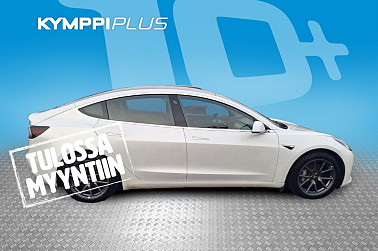 Tesla Model 3 Long Range ** / Acc / Lasikatto / P. Kamera / ** - RAHOITUSKORKO tähän autoon vain 3,89% - / Vetokoukku / 2x vanteet ja renkaat / Suomi-auto! /