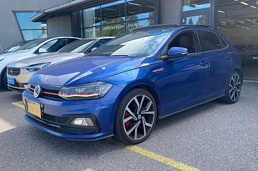 Volkswagen Polo GTI 2,0 TSI 147 kW (200 hv) DSG-automaatti **Panorama / Peruutuskamera / ACC / LED** - Tyylikäs ja hyvin pidetty yksilö - huollettu ajallaan ja valmiina uusiin seikkailuihin