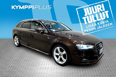 Audi A4 Avant Business Sport 2,0 TDI 140 kW quattro S tronic ** Vetokoukku / Sporttipenkit / Xenon / Nappanahka alcantara - Juuri huollettu / Jakopää tehty 2025 / Pysäköintitutkat / Sporttialusta
