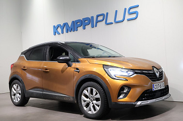 Renault Captur TCe 155 EDC7-aut Intens ** 1-Om. Suomiauto / Lohko ja sisäp. / Adapt. vakkari / Navi ** - Hyvin pidetty Suomi-auto yhdeltä omistajalta – huollettu ja huoleton ajokki!