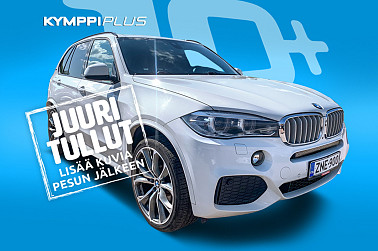 BMW X5 F15 xDrive40e A * 3x M-Sport / HUD / Koukku / Muistipenkki / Nahka-alcantara * - BMW X5 xDrive40e M-Sport – tehoa, tyyliä ja mukavuutta! Täyden kympin hybridi!