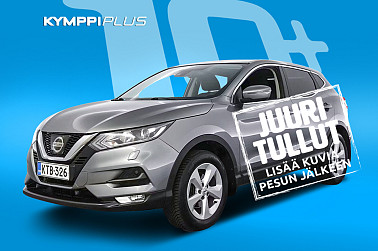 Nissan Qashqai DIG-T 115 Acenta 2WD 6M/T Connect PFEB ** Lohkolämmitin+sisäpistoke / Koukku / Tutkat / Jakoketju uusittu ** - 2018 Nissan Qashqai DIG‑T 115 Acenta 2WD, huollettu, varusteltu, tyylikäs ja talviystävällinen.