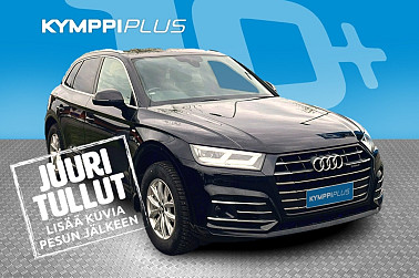 Audi Q5 S-Line Launch Edition 55 TFSI e quattro S tronic ** Vetokoukku / Matrix LED / S-Line paketti / Urheiluistuimet - RAHOITUSKORKO tähän autoon vain 2,49% - Uudet kesärenkaat / Sähkötoiminen takaluukku handsfree toiminnolla / SoH 84,3 % / Adapt. vakkari