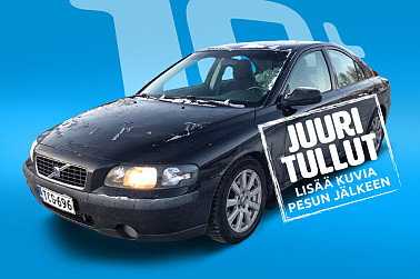 Volvo S60 2,4 140hv A ** / Vetokoukku / Puolinahat / Siisti / ** - Mukava ja vakaa ajettava,  turvallinen valinta arkeen.