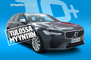Volvo V90 T8 AWD R-Design aut ** Webasto / VOC / Navi ** - Tehokas ja ylellinen Volvo hybridi – täydellinen yhdistelmä voimaa ja mukavuutta!