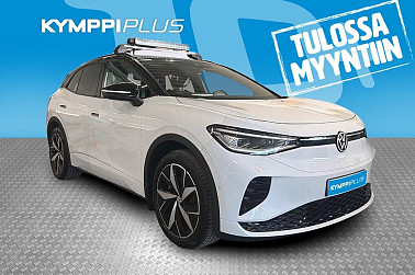 Volkswagen ID.4 GTX Dual Motor AWD, akku 77 kWh ** IQ.LIGHT / Kessy / Lämpöpumppu ** - Hyvin varusteltu ja tilava sähköauto. Nämä menevät nyt kuin kuumille kiville!