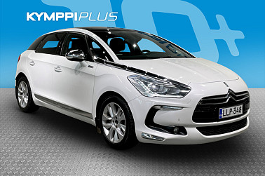 Citroen DS5 HDi 163 Sport Chic Automaatti**HUD / Harman Kardon / Lohkolämmitin + Sisäpistoke / P.Kamera / Nahat / Xenon / Koukku  ** - Siistikuntoinen ja huollettu Suomi-auto järkevään ajoon.