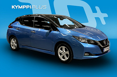 Nissan Leaf N-Connecta 40 kWh FI **ACC / Blis / 360 kamera / Navi ** - Tehokas ja hyvin varusteltu Leaf N-Connecta – luotettavaa sähköautoilua!