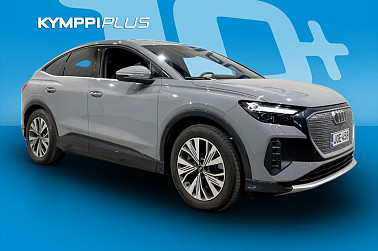 Audi Q4 e-tron 50 e-tron quattro Sportback** Koukku / Adapt.vak / Lämpöpumppu / P-kamera / Kessy - Sporttinen, käytännöllinen ja täysin sähköinen – Audi Q4 e-tron Sportback koukulla ja lämpöpumpulla heti ajoon!