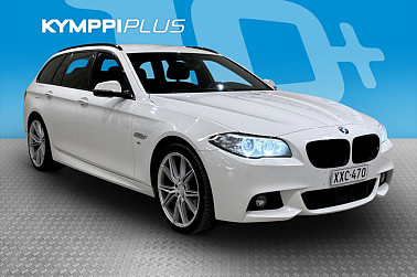 BMW 525 F11 Touring 525d TwinPower Turbo A xDrive M-Sport ** Adapt.Cruise / HUD / Kamera / Kaistavahti / Navi / Comfort Access - Taloudellinen ja erittäin hyvin varusteltu yksilö!