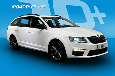 Skoda Octavia Combi 2,0 TDI 184 4x4 RS DSG Autom. ** Webasto / Adapt.vakkari / Keyless / Vetokoukku ** - Suomen halvin nelivetoinen RS Octavia!