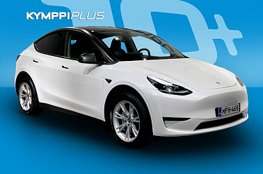 Tesla Model Y Long Range ** 1-omistaja / Vetokoukku / Lämpöpumppu / Panoraama / 2xrenkaat ** - Tesla Model Y Long Range – sähköauto, 82 kWh akulla, AWD, tilava, hyvin varusteltu.
