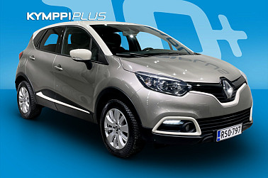 Renault Captur TCe 120 S&S EDC-aut Dynamique ** Navi / P.tutkat / Vakkari /  Lohko+ pistoke / Suomi-auto  ** - Huoleton Captur: ketjujakopää, tuore huolto ja arkeen kaikki olennaiset varusteet.