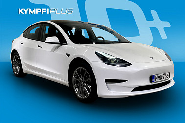 Tesla Model 3 Standard Range Plus ** Suomi-auto / Yksi omistaja / Lasikatto / Kaistavahti / ACC / P.kamera /Lämpöpumppu/ 2x renkaat ** - Luotettava Tesla Model 3, pikalataus, täysi varustelu ja akku takuu voimassa