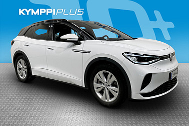 Volkswagen ID.4 GTX Dual Motor AWD, akku 77 kWh ** Matrix-LED / Koukku / Adapt. Vakkari / 360 Kamera / Lasikatto ** - ** SoH 92,4% / Lämpöpumppu / AppleCarPlay / AndroidAuto / Lämpöratti **