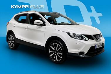 Nissan Qashqai DIG-T 115 Tekna 2WD Xtronic Driver Assist ** 360 kamera / Avaimeton käyttö / Navi / Lasikatto ** - Tyylikäs, hyvin varusteltu Qashqai – valmiina arkeen ja seikkailuun, koeaja nyt!