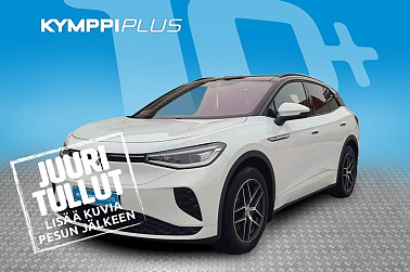 Volkswagen ID.4 GTX Dual Motor AWD, akku 77 kWh - ACC / 360 kamera / Panorama / Koukku / HUD / Kessy / Lämpöpumppu / 2x renkaat ja vanteet