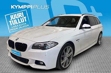 BMW 525 F11 Touring 525d TwinPower Turbo A xDrive M-Sport ** Adapt.Cruise / HUD / Kamera / Kaistavahti / Navi / Comfort Access - Taloudellinen ja erittäin hyvin varusteltu yksilö!