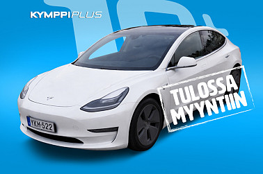 Tesla Model 3 Standard Range Plus ** / Lasikatto / Acc / Kamera / Nahat / LED / ** - Taloudellinen ja mukava täyssähköauto, nopea lataus ja erinomainen ajotuntuma.