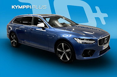 Volvo V90 T8 AWD R-Design aut ** / Bowers & Wilkins / Muistinahat / Hud / Webasto / ** - Upeilla varusteilla oleva R-Desing Volvo!