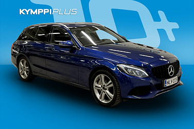Mercedes-Benz C 350 e T A Premium Business ** Urheiluistuimet / Peruutuskamera / Tutkat / Kahdet renkaat / LED ** - Tehokas ja hyvin varusteltu plug-in-hybridi Airmatic-mukavuudella ja tuoreella huoltohistorialla.