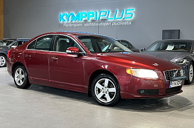 Volvo S80 2,4D Summum aut **Suomi-auto / Xenon / Lisälämmitin / Vakionopeudensäädin** - Juuri katsastettu / Jakohihna vaihdettu / Kahdet renkaat vanteilla