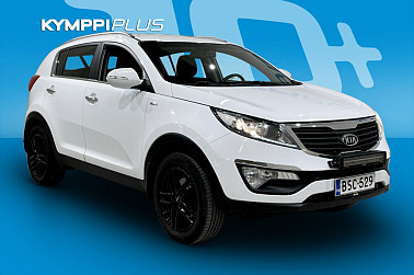 Kia Sportage 2,0 AWD EX **Vakionopeudensäädin / Automaatti-ilmastointi / Vetokoukku /  Puolinahkaverhoilu** - Harvinainen bensa neliveto vetokoukulla