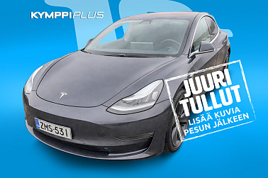 Tesla Model 3 Long-Range Dual Motor AWD ** Suomi-auto / Lasikatto / ACC / Navi ** - Yhden omistajan Suomi-auto!