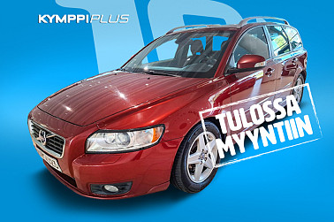Volvo V50 1,6D DRIVe S/S Classic * Vetokoukku / Webasto / Xenon * - Yhdeltä omistajalta kompakti, taloudellinen ja tyylikäs arjen luotettava kumppani