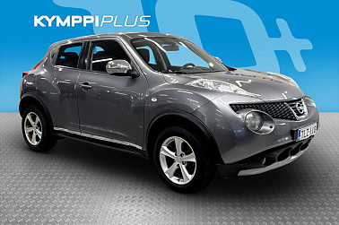 Nissan Juke 1,6L Pure Drive Acenta 2WD 5MT Sport Pack * Lohko / Automaatti-ilmastointi / Cruise * - Suomi-auto / Juuri huollettu ja katsastettu!