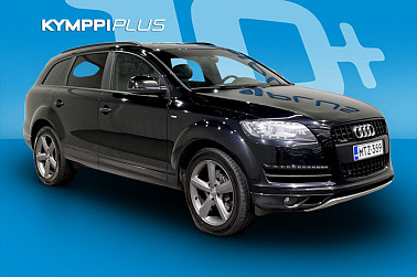 Audi Q7 3,0 V6 TDI DPF 180 kW quattro tiptronic-autom. Start-Stop 7-ist. **ACC /Vetokoukku /Lasikatto /Nahkaverhoilu /P,kamera** - Tehokas, tyylikäs ja tilava Audi Q7 – premium-luokan 7-paikkainen nelivetoinen katumaasturi!
