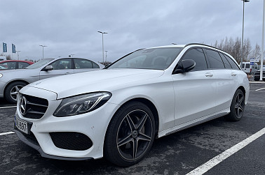 Mercedes-Benz C 220 d T 4Matic A Business AMG ** Burmester / ILS LED / Koukku / Nahkasisusta / Peruutuskamera - Mercedes-Benz C 220 d 4Matic A Business AMG – tyylikäs ja tehokas nelivetoautomaatti! Nahkasisusta, Burmester, LED-valot, huippuvarusteet!