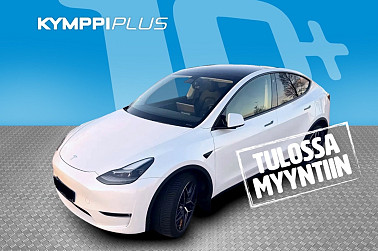 Tesla Model Y Long Range / Matrix Led / 2 x vanteet / Acc / Panoraama - RAHOITUSKORKO tähän autoon vain 3,89% - Muistipenkki / Kamera / Nahat / Lämpöpumppu