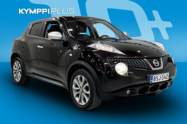 Nissan Juke 1,6L Tekna 2WD CVT Shiro Leather IMS** Kessy / Kamera / Vakkari / Moottorilämmitin - Tyylikäs ja varusteltu katseenkääntäjä!
