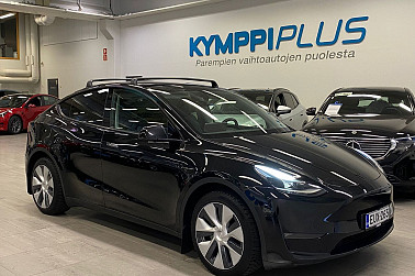 Tesla Model Y Long Range **Premium Audio / ACC / Lasikatto / 2x renkaat ** - Tesla Model Y Long Range 2022 – tyylikäs, tehokas ja heti ajoon Vantaalta!