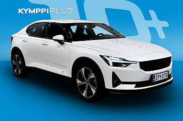 Polestar 2 Long Range Dual Motor, 300kW, 78kWh ** ACC / 360-kamera / Kahdet renkaat vanteilla ** - Sähköä, tyyliä ja voimaa joka kilometriin.