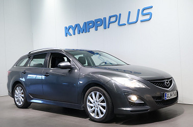 Mazda Mazda6 Sport Wagon 2,0 Touring Business  ** 1.omistaja / Merkkihuollettu / Lämpöpaketti ** - Reilun kympintonnin Mazda 6 -  ajamisen fiilistä koko rahalla.