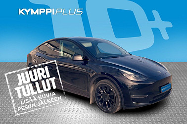 Tesla Model Y Long Range **1 omistaja / Lasikatto / 2x renkaat / LED ** - RAHOITUSKORKO tähän autoon vain 3,89% - Siisti Tesla Model Y Long Range 2022, pitkä range, huippuvarusteet!