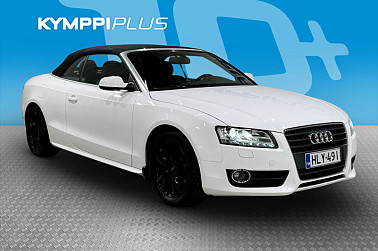 Audi A5 Cabriolet 2,0 TFSI 155 kW Start Stop S -line ** Bluetooth / Kamera / Navi / Bi-xenon / Vetokoukku - Avoauto tuo jokaisesta ajosta elämyksen – kesäillat ja mutkatiet tuntuvat juuri siltä miltä niiden kuuluukin.