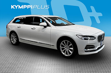 Volvo V90 D4 AWD Inscription aut ** / 1-omistaja / Acc / Webasto / Koukku / ** - Neliveto, diesel, automaatti. Tyylikäs ja tilava farmari hyvillä varusteilla.