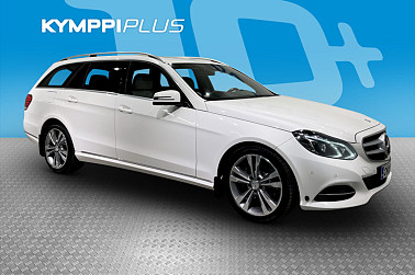Mercedes-Benz E 250 BlueTec T 4Matic A Premium Business ** Led / Webasto / Koukku / Sähköinen takaluukku / Nahkaverhoilu ** - Mercedes-Benz E 250 4Matic – tyylikäs ja tilava nelivetofarmari! Nahkasisusta, Webasto puhelinohjauksella, kahdet renkaat ja hyvä huoltohistoria.