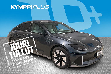 Hyundai IONIQ 6 77 kWh 229 hv Ultimate - 97.2% Aviloo / HUD / Koukku / ACC / Lämpöpumppu / 360 Kamera / 2x renkaat vanteilla