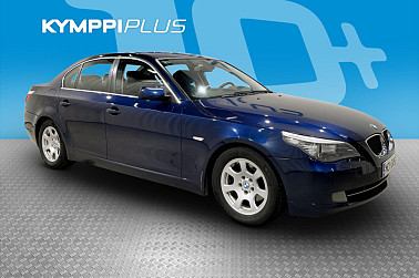 BMW 520 E60 ** Suomi-auto / Lohkolämmitin + sisäpistoke / Upeassa kunnossa! ** - ** Ilmastointi / Osittain sähkösäätöiset istuimet **