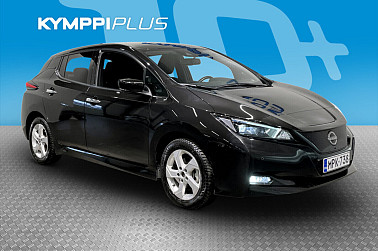 Nissan Leaf N-Connecta MY22 39 kWh LED FI - RAHOITUSKORKO tähän autoon vain 3,89% - Suomi-auto, kattavasti varusteltu ja valmis ajoon!