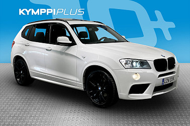 BMW X3 A F25 Business M Sport ** Suomiauto / Panoraama / Koukku ** - Upea M Sport BMW maasturi. Tässä autossa on fiilistä!